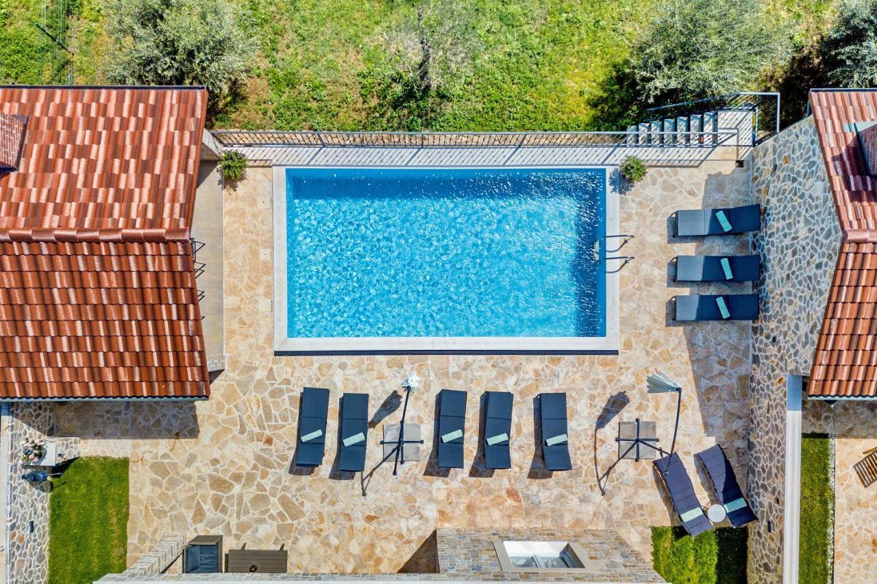 Luxury Stone Villa With Pool - Brisevo المظهر الخارجي الصورة