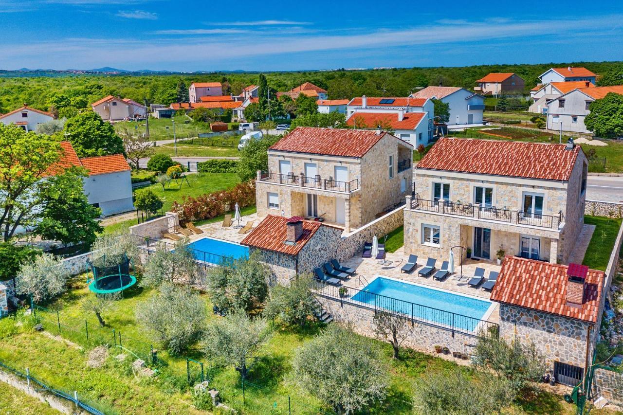 Luxury Stone Villa With Pool - Brisevo المظهر الخارجي الصورة